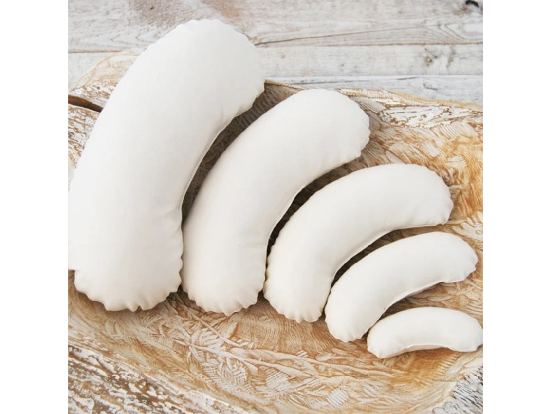Kate Newborn White Moon Crescent Shape Posing pillows for Photography - Kate Backdrop AU