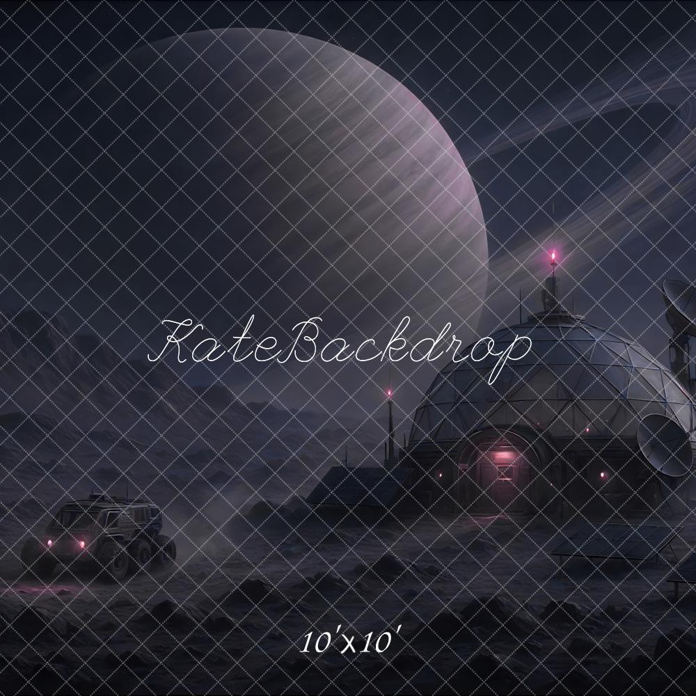 Kate Space Dome Planet Landscape Backdrop Designed by Mini MakeBelieve - Kate Backdrop AU