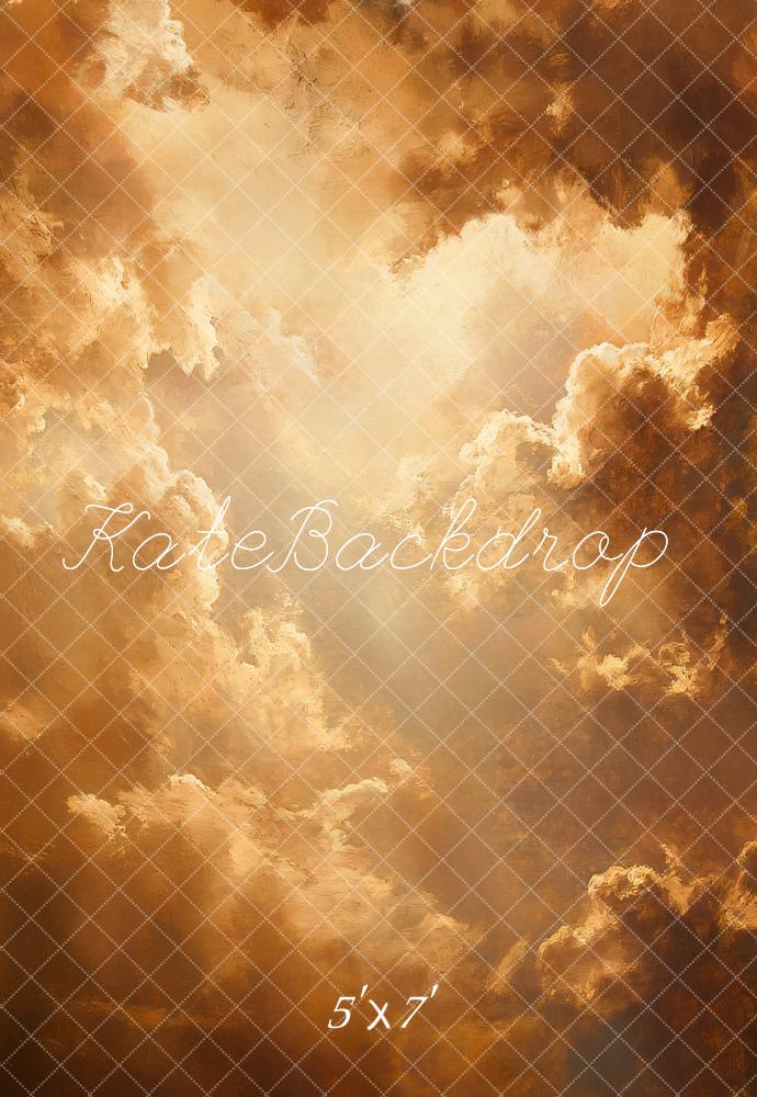 Kate Clouds Light Rays Backdrop Designed by Chain - Kate Backdrop AU