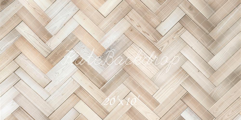 Kate Herringbone Wood Pattern Backdrop Designed by Kate Image - Kate Backdrop AU