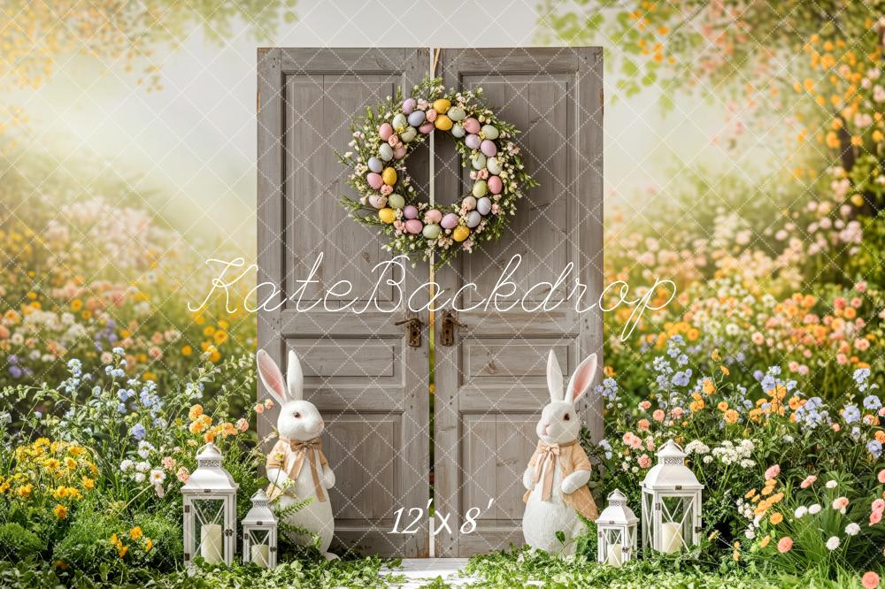 Kate Easter Bunny Door Backdrop Designed by Patty Roberts