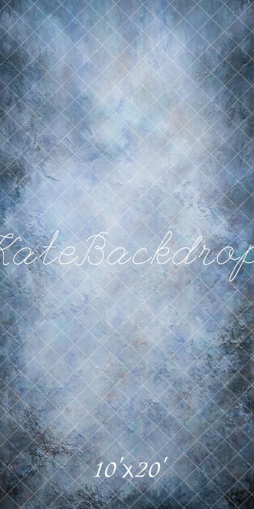 Kate Blue Abstract Texture Backdrop Designed by GQ