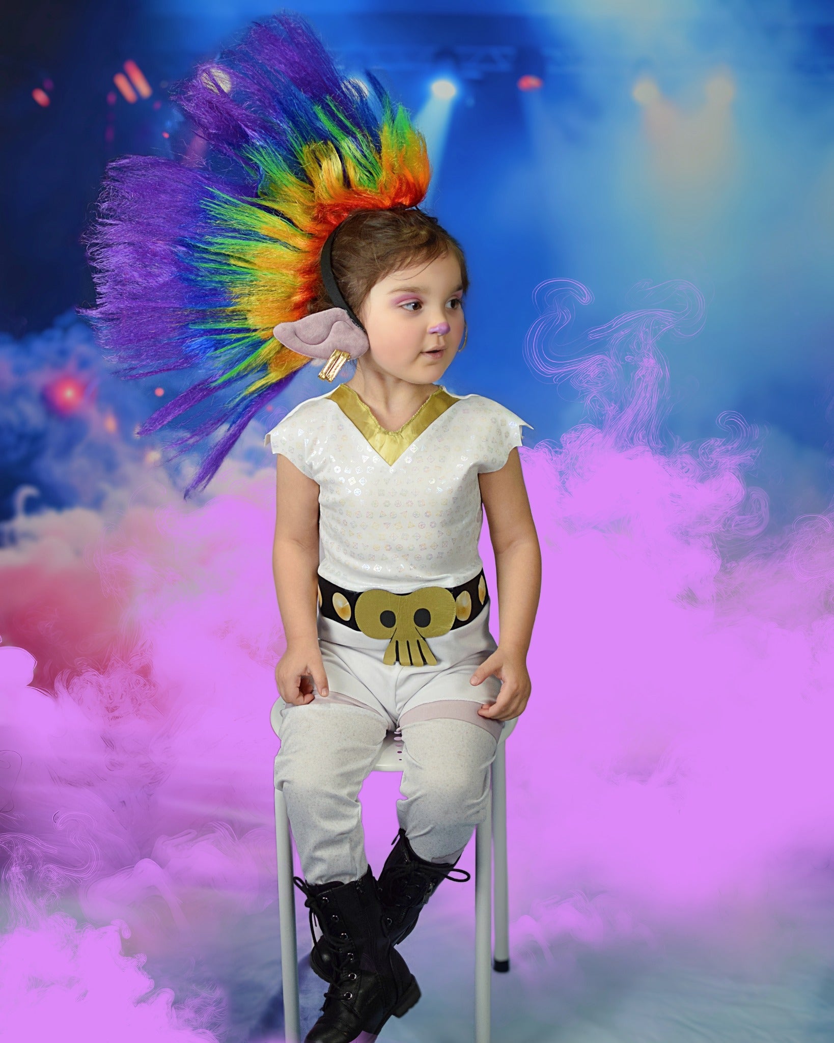 Kate Pink Atmosphere Smoke Light Backdrop+Stage Floor Backdrop - Kate Backdrop AU