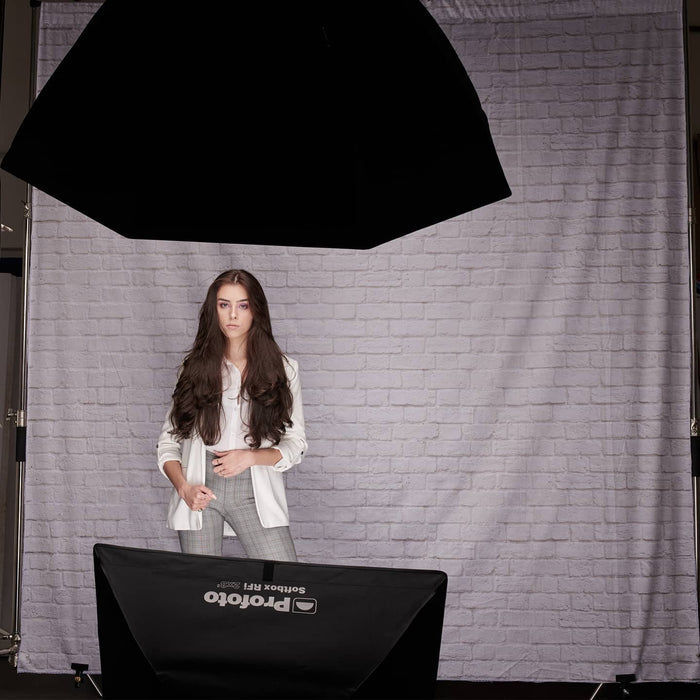 Kate White Brick background Backdrop for Photography or Birthday - Kate Backdrop AU