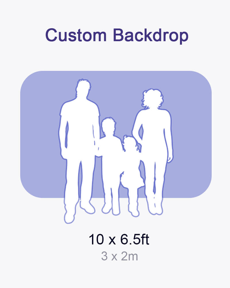 Kate Custom Photography Fabric Printed Backdrop (Size: width x height) - Kate Backdrop AU