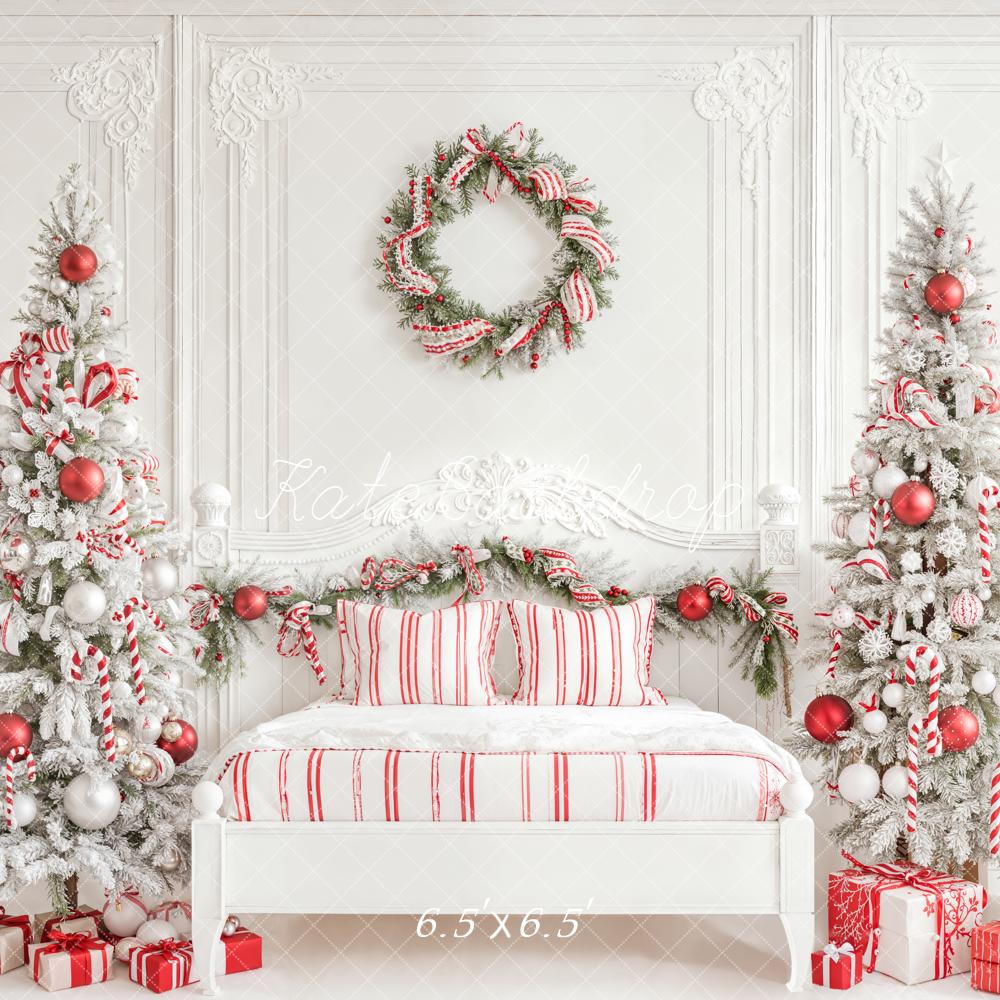Kate Christmas Bedroom Trees Backdrop Designed by Emetselch