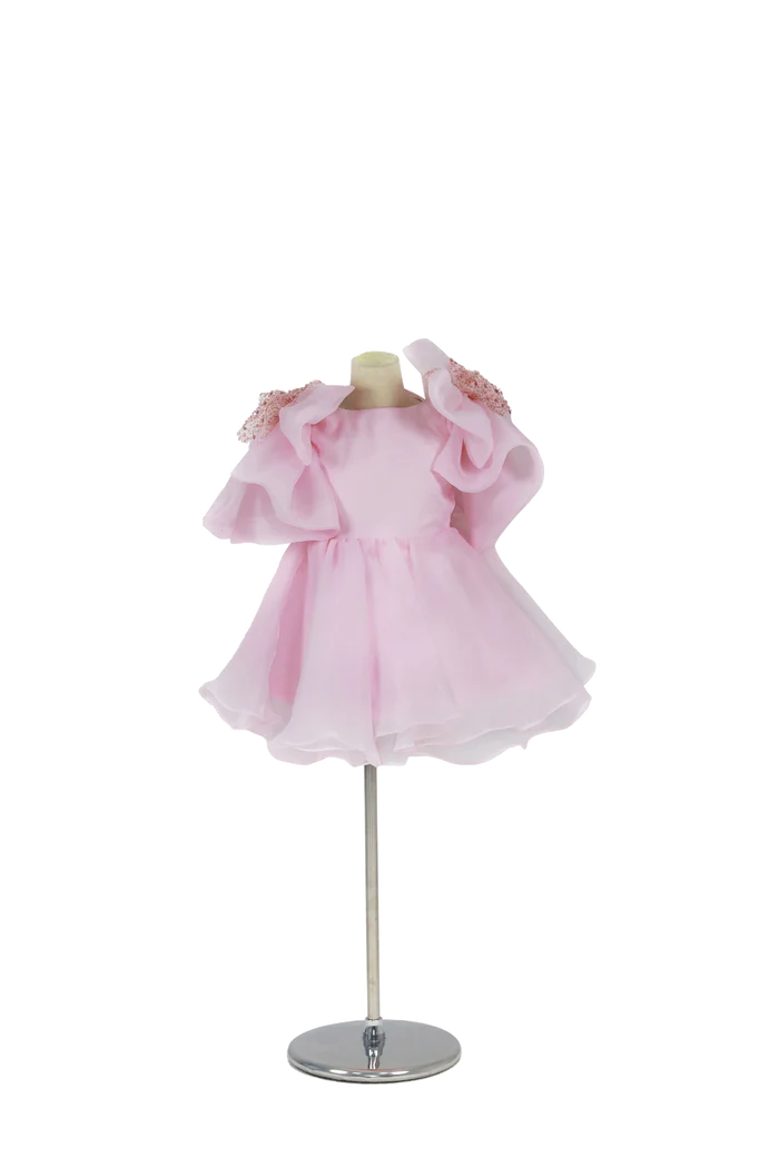 Kate Pink Barbie Dress Kids Dress for Photography - Kate Backdrop AU