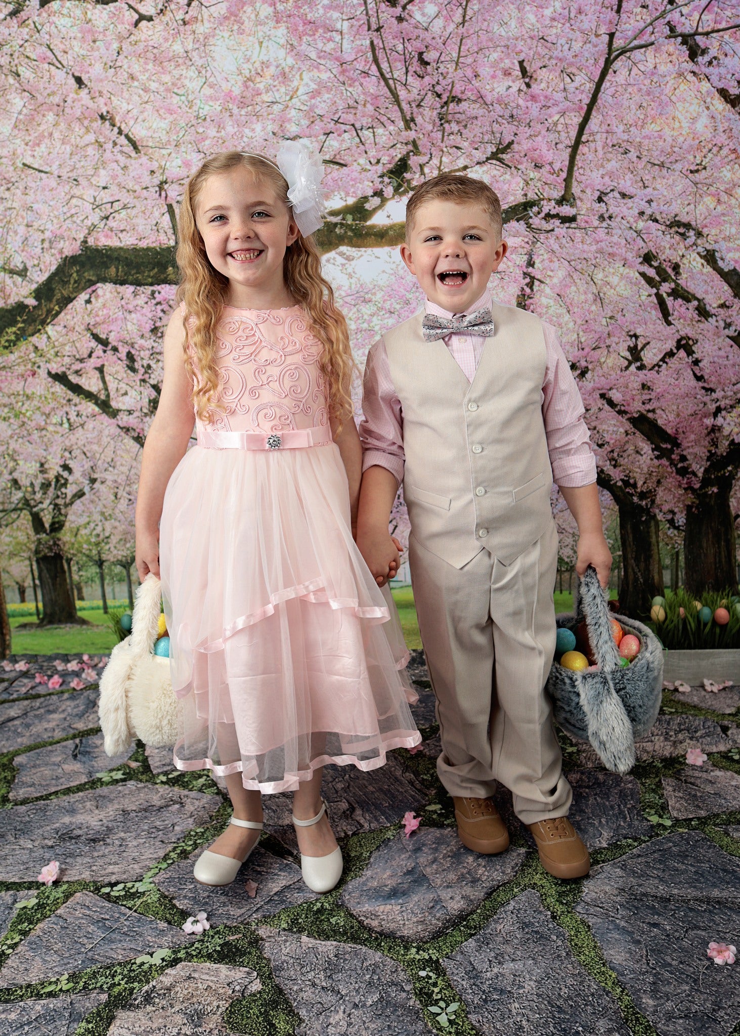 Kate Spring Cherry Blossoms Backdrop Designed by Emetselch - Kate Backdrop AU