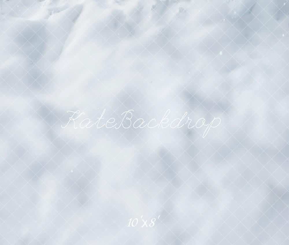 Kate Winter Snowy Ground Fleece Backdrop Designed by Kate Image - Kate Backdrop AU