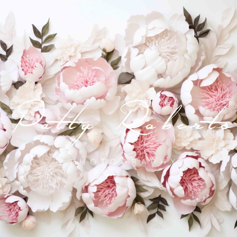 Kate Spring Flower Peonies Backdrop Designed by Patty Roberts