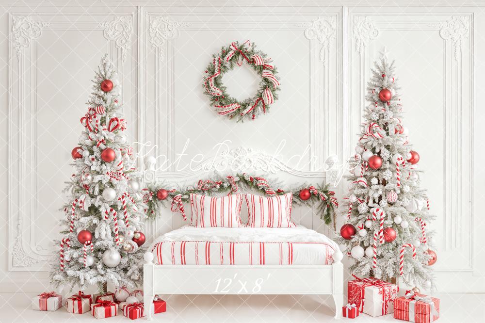 Kate Christmas Bedroom Trees Backdrop Designed by Emetselch