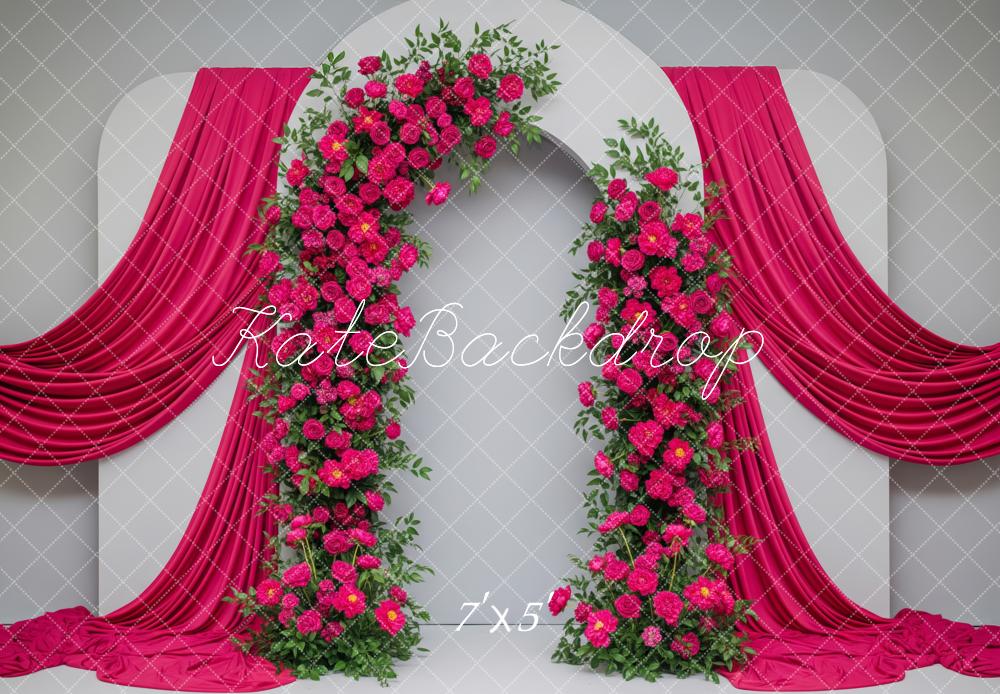 Kate Flower Arch Wedding Party Backdrop Designed by Patty Roberts
