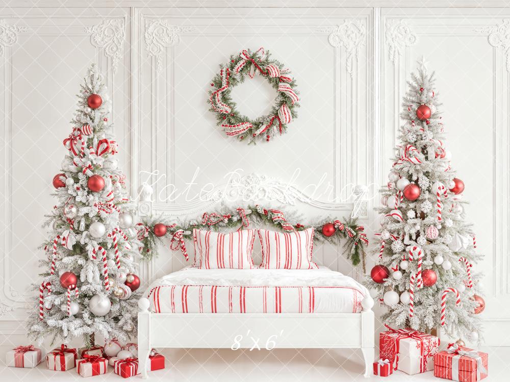 Kate Christmas Bedroom Trees Backdrop Designed by Emetselch