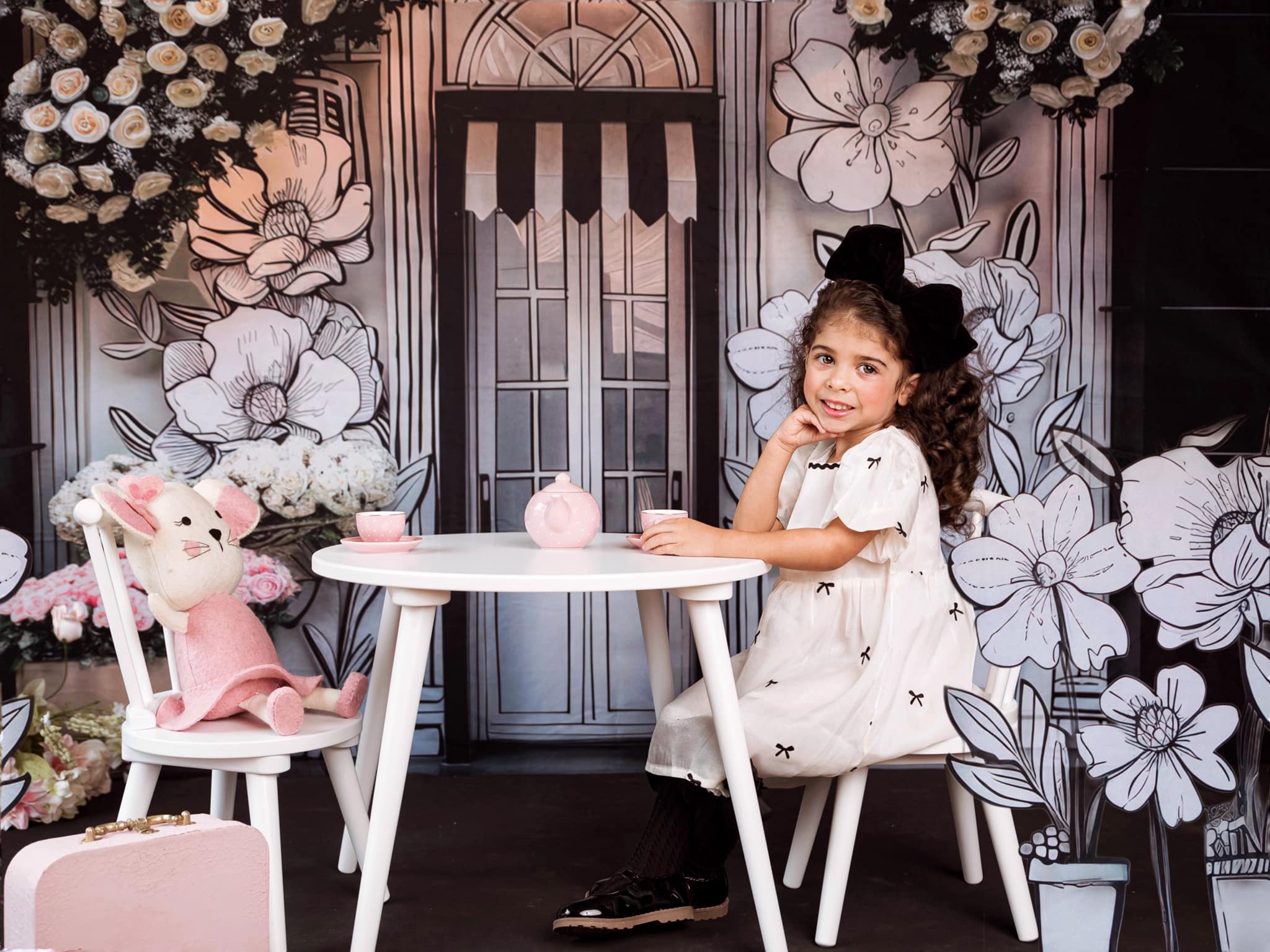 Kate 2D Flower Shoppe Backdrop Designed by Mini MakeBelieve - Kate Backdrop AU