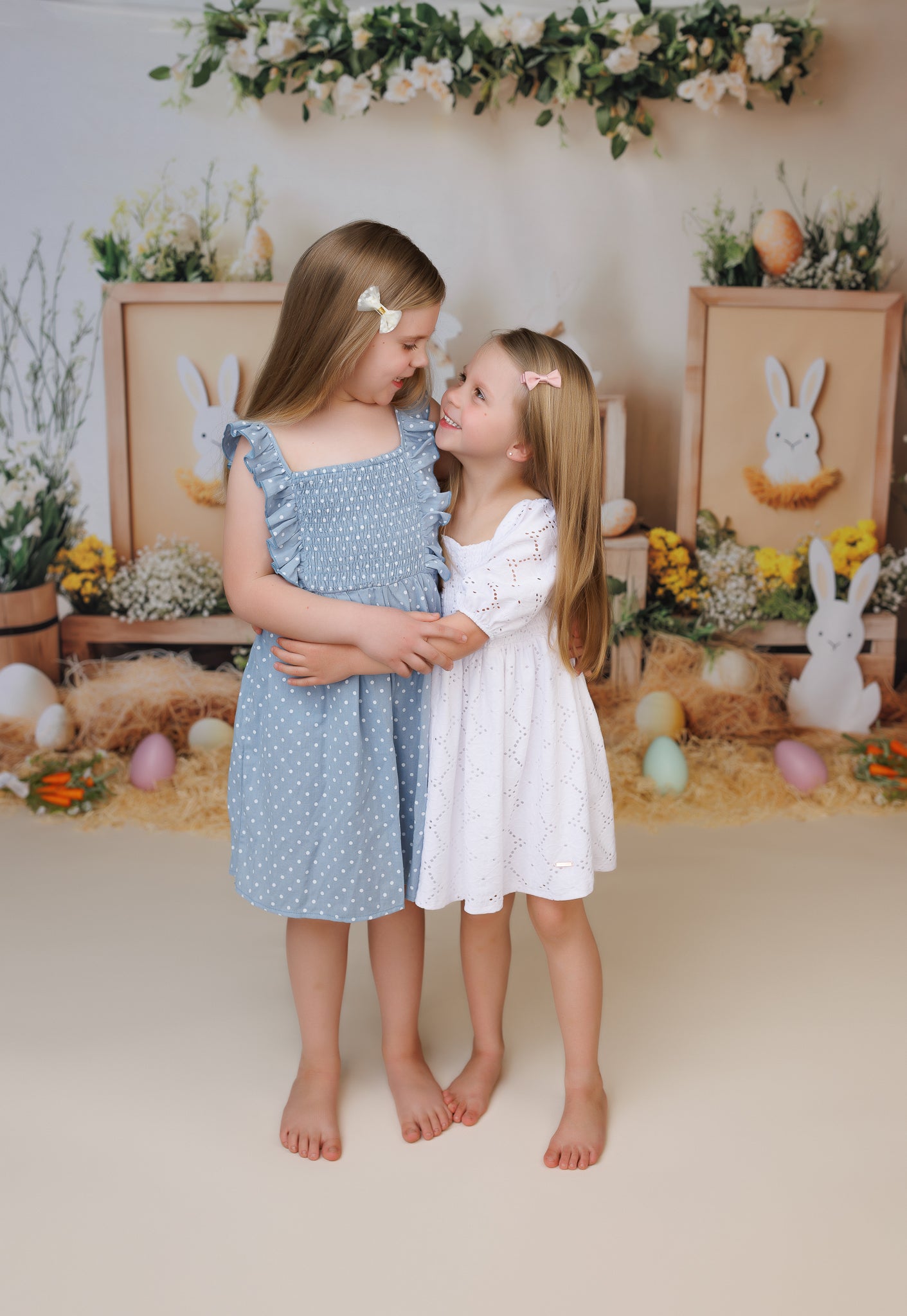 Kate Rustic Bunny Eggs Easter Backdrop Designed by Patty Roberts