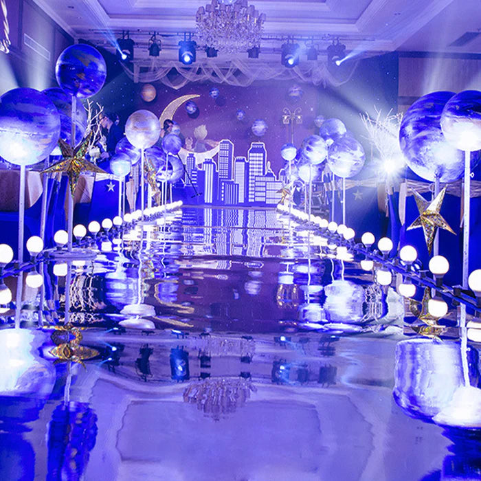 Kate Double-Sided Aisle Runner Mirror Rugs Floor Reflective Gold/Silver Floor for Photography - Kate Backdrop AU