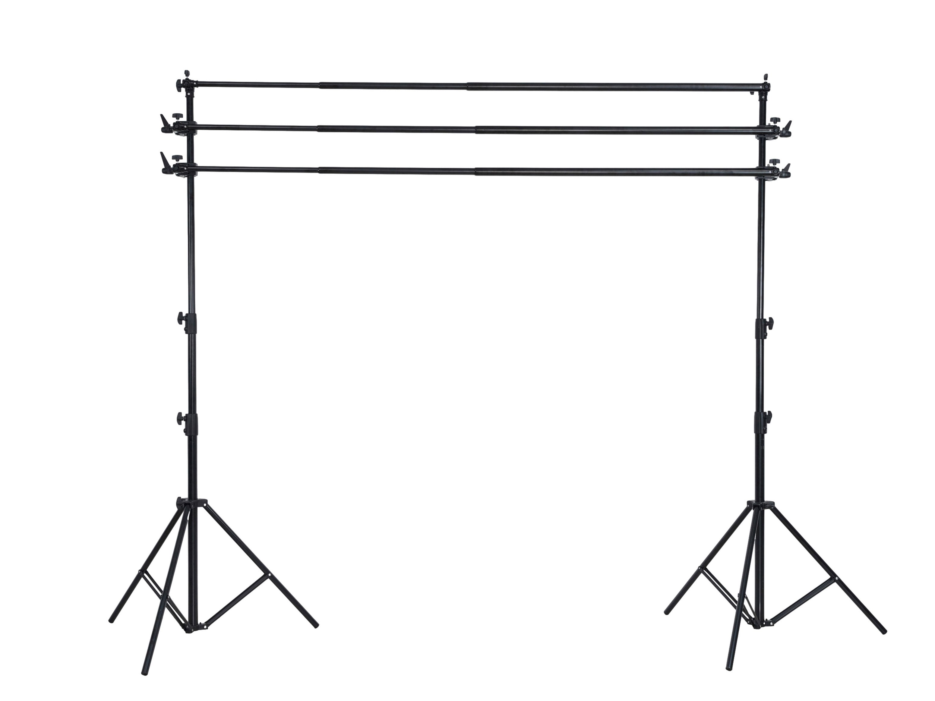Kate 3 Crossbars Adjustable Background Stand for photography 10x10ft - Kate Backdrop AU