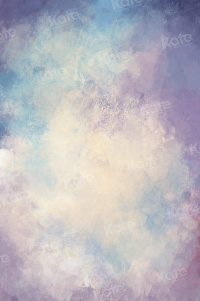 Kate Pastel Abstract Texture Blue Purple Backdrop Designed by Kate Image - Kate Backdrop AU