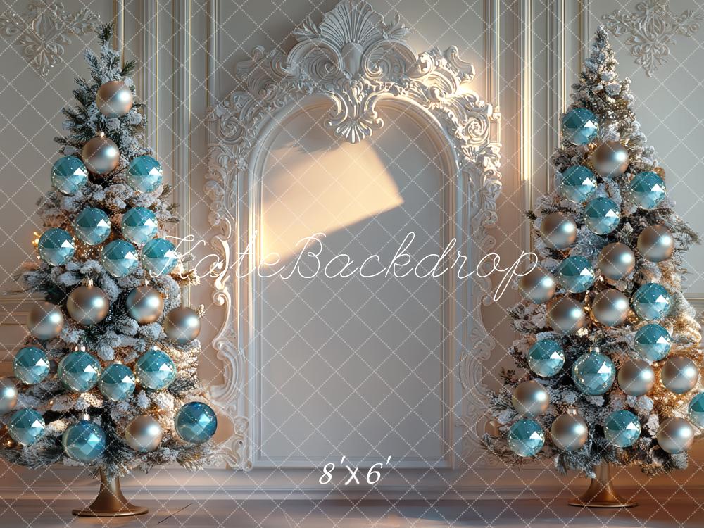 Kate Christmas Tree Arch Sunlight Backdrop Designed by Mini MakeBelieve - Kate Backdrop AU