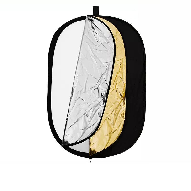 5-In-1 Light Reflector Oval for Studio Disc