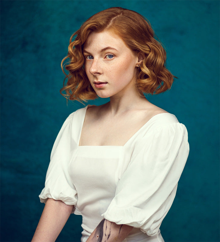 Kate Gray Abstract Texture/ Blue Green Abstract Texture Collapsible Backdrop Photography 5X6.5ft(1.5x2m) - katebackdrop AU