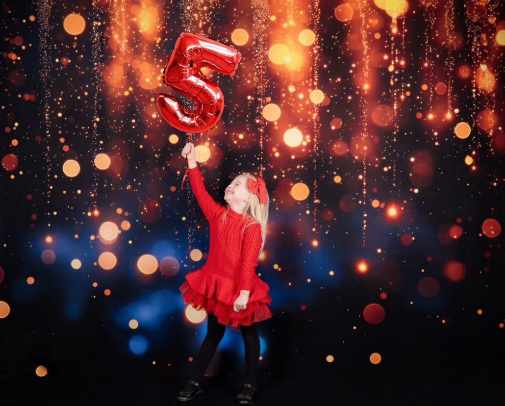 Kate Bokeh Sparkles Backdrop Designed by Mini MakeBelieve - Kate Backdrop AU