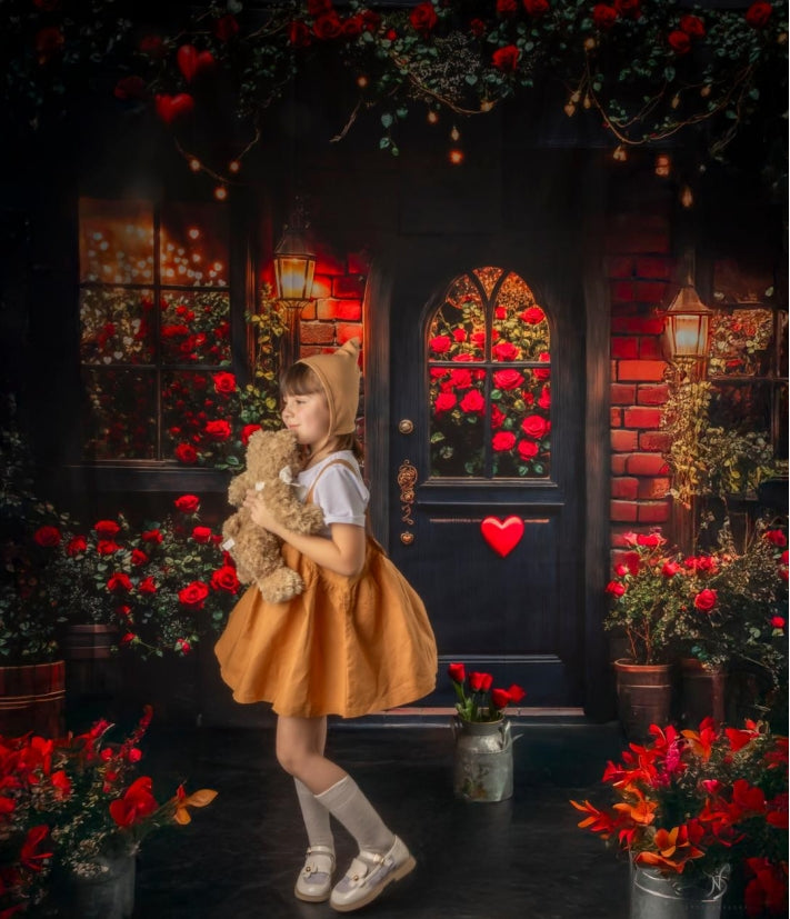 Kate Romantic Rose Garden Backdrop Designed by Emetselch - Kate Backdrop AU