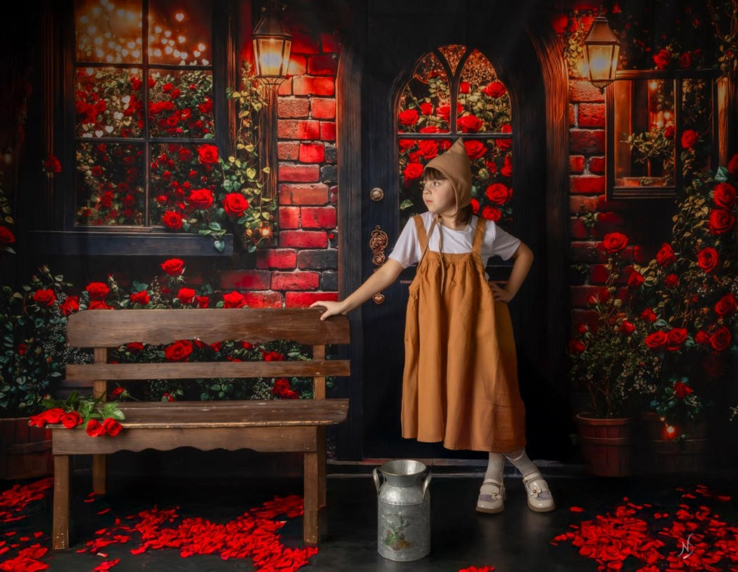 Kate Romantic Rose Garden Backdrop Designed by Emetselch - Kate Backdrop AU