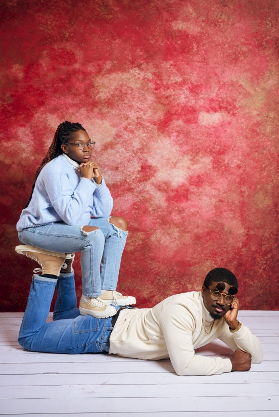 Kate vintage white wood rubber floor mat - Kate Backdrop AU