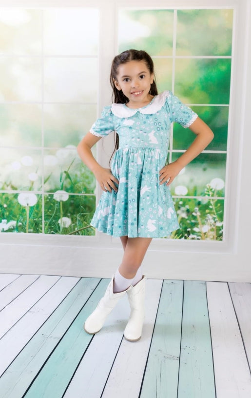 Kate Mint White Wooden Plank Rubber Floor Mat Designed by Mini MakeBelieve - Kate Backdrop AU