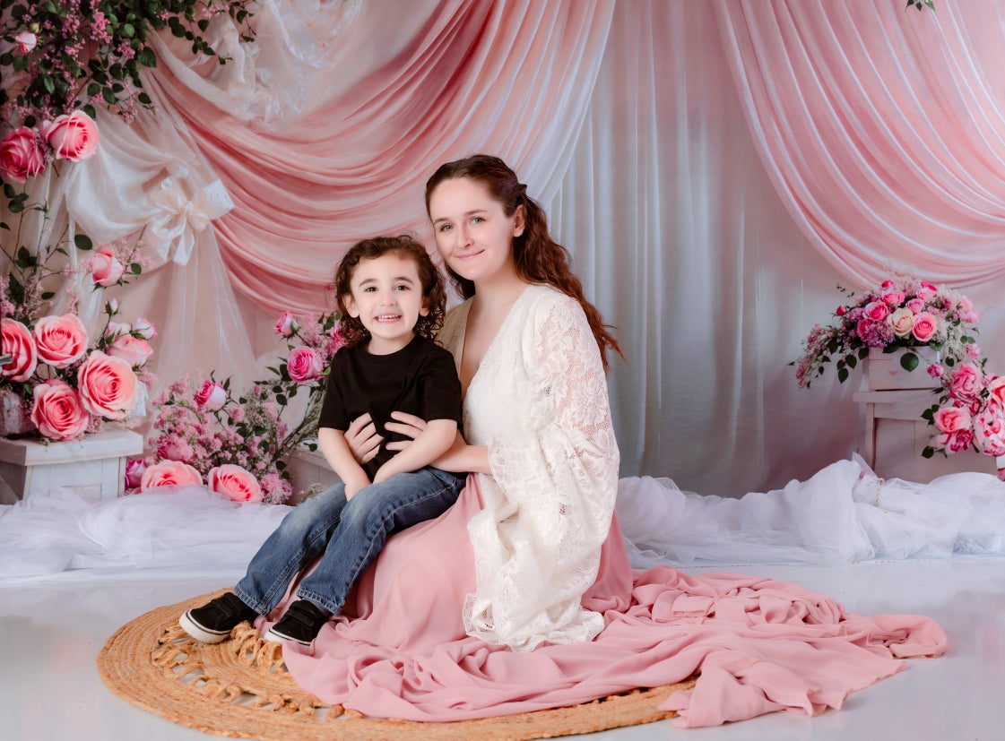 Kate Mother's Day Backdrop Flower Spring Valentine's Day Designed by Emetselch - Kate Backdrop AU