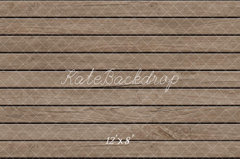 Kate Wood Plank Fleece Backdrop Designed by Chain - Kate Backdrop AU