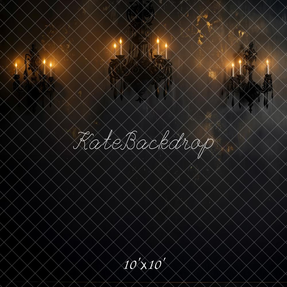 Kate Vintage Wall Candle Sconces Backdrop Designed by Emetselch - Kate Backdrop AU