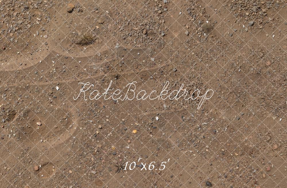 Kate Brown Sand Ground Backdrop Designed by Kate Image - Kate Backdrop AU