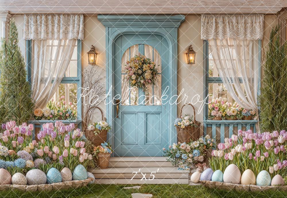 Kate Easter Eggs Door Backdrop Designed by Emetselch