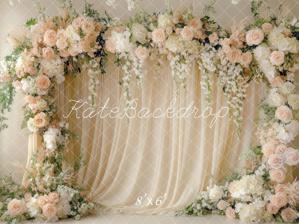Kate Flower Spring Mother's Day Backdrop Designed by Mini MakeBelieve - Kate Backdrop AU