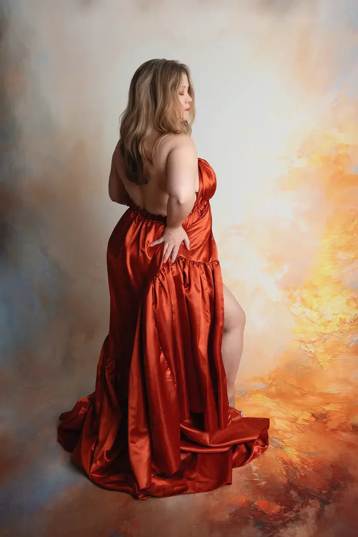 Kate Abstract Texture Golden Backdrop Designed by Emetselch - Kate Backdrop AU