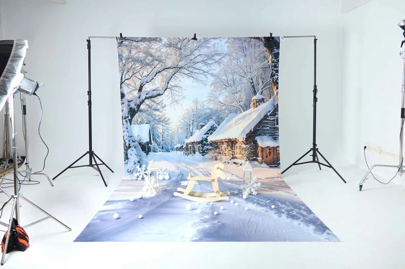 Kate Winter Outdoor Snow Scene Photo Kit