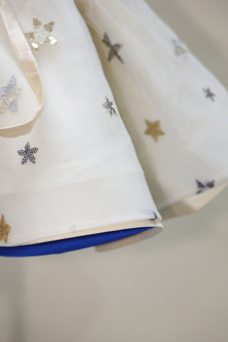 Kate Spring/Summer Stage Tie Star Mesh Kids Dress for Photography - Kate Backdrop AU