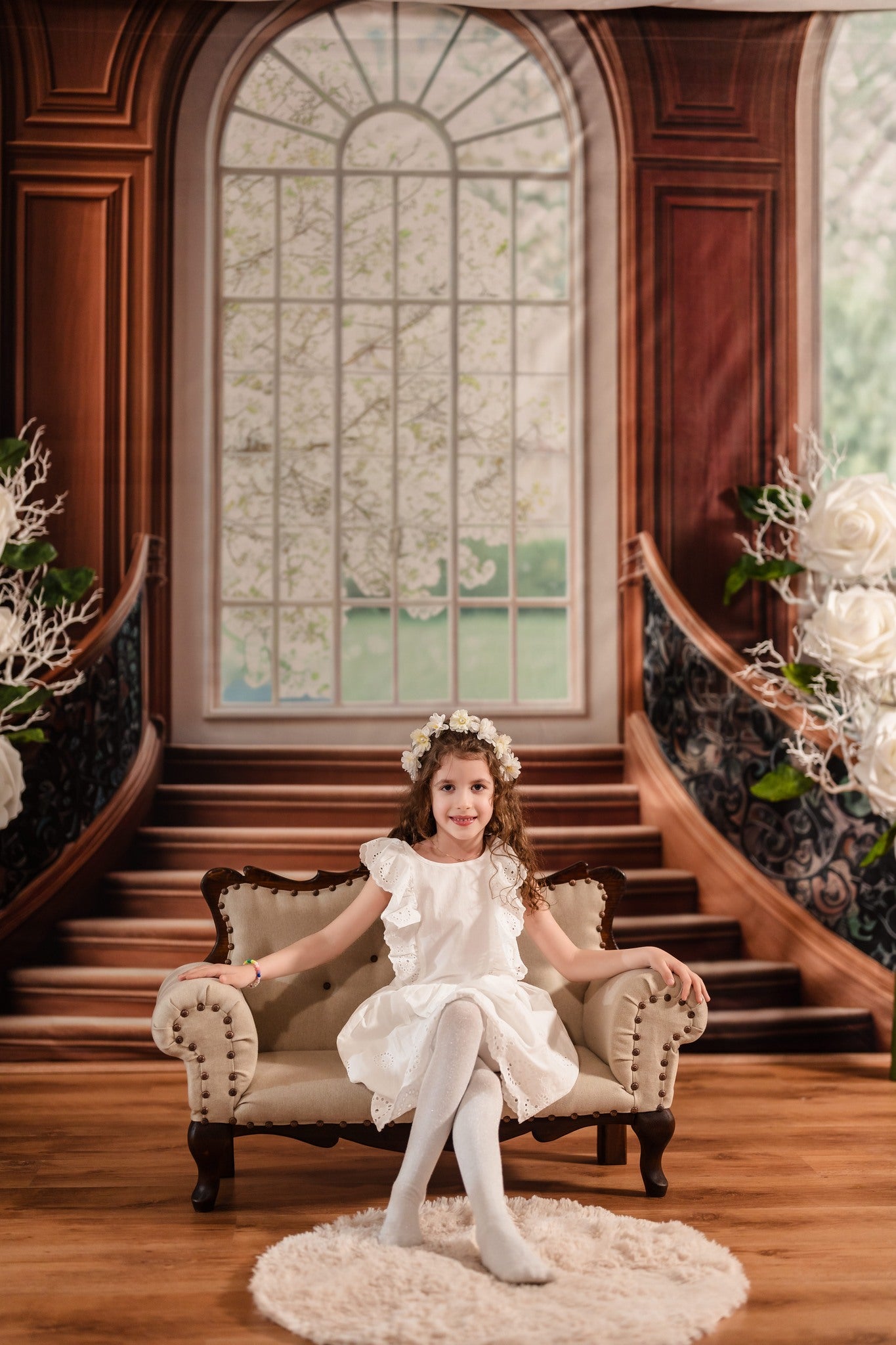 LONSALE Kate Arch Stairs Backdrop Designed by Mini MakeBelieve - Kate Backdrop AU