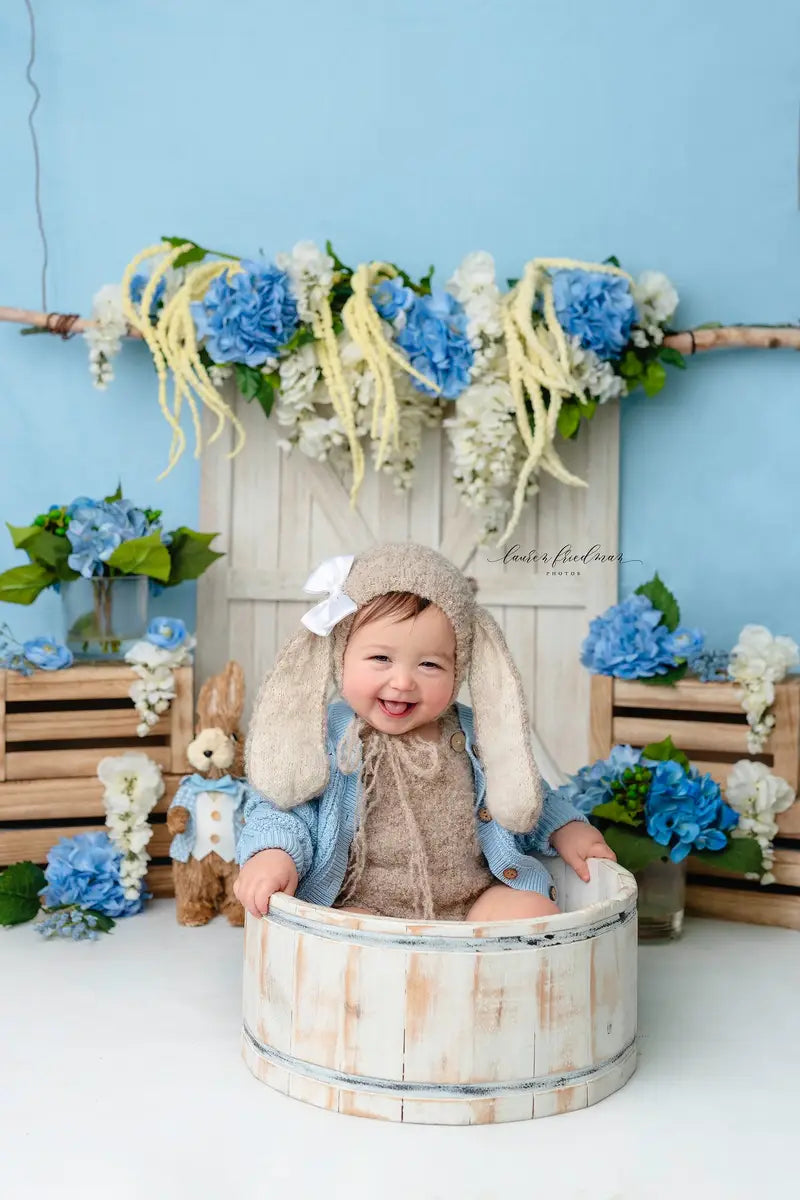 Kate Light Blue Seamless Paper Backdrop for Photography