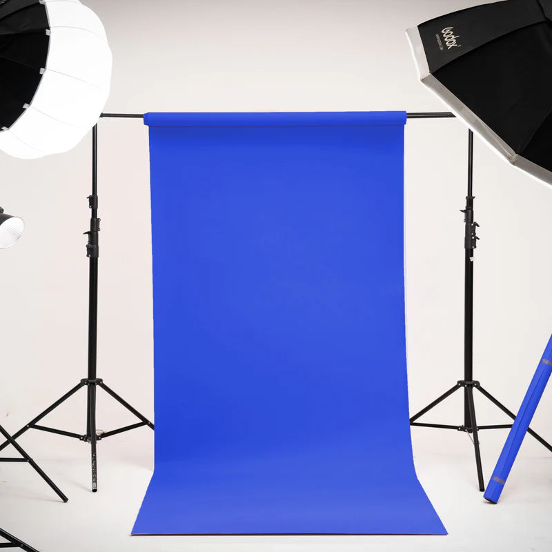 Kate Royal Blue Seamless Paper Backdrop for Photography - Kate Backdrop AU