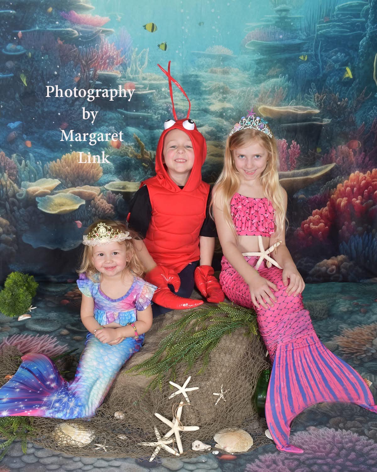 Kate Rich Underwater World Backdrop+Ocean Reef Floor Designed by Mandy Ringe Photography - Kate Backdrop AU