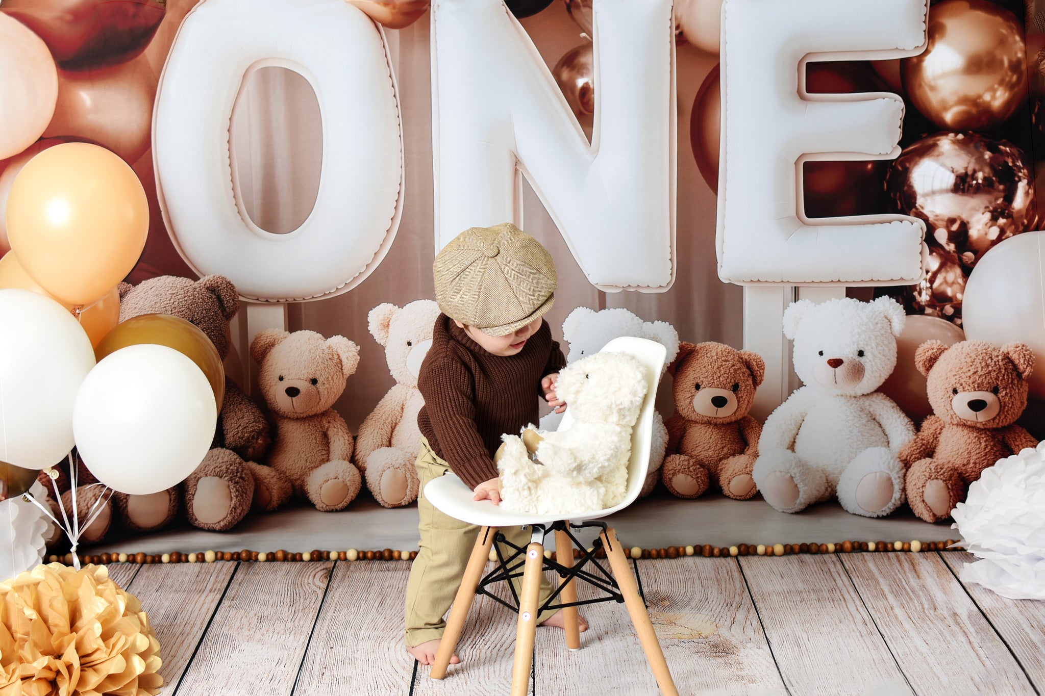 Kate Smash Cake Bears Backdrop Designed by Patty Roberts