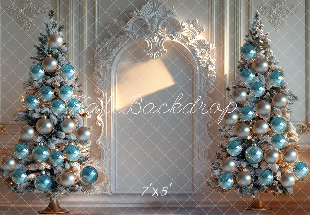 Kate Christmas Tree Arch Sunlight Backdrop Designed by Mini MakeBelieve - Kate Backdrop AU