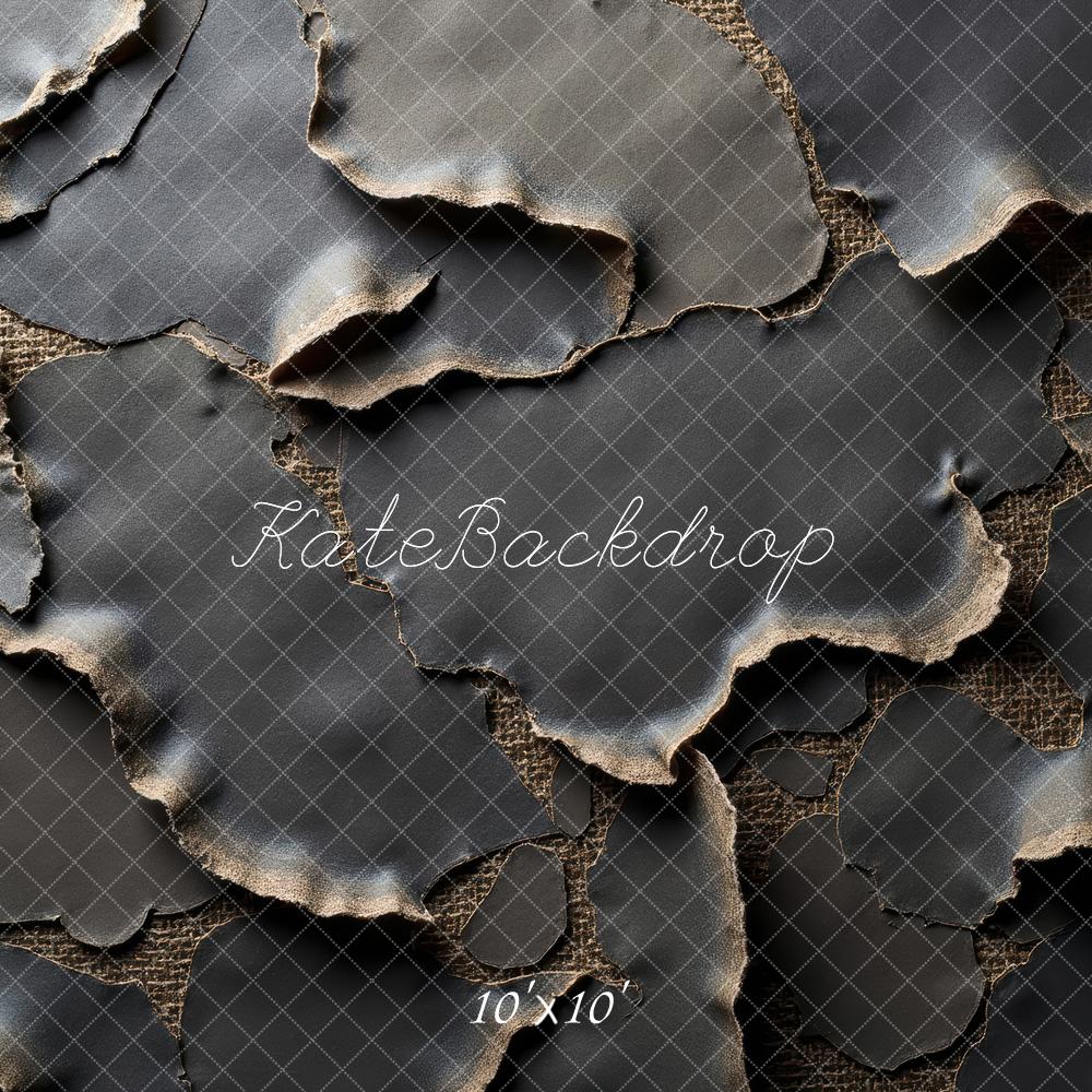 Kate Ripped Leather Backdrop Designed by Laura Bybee - Kate Backdrop AU