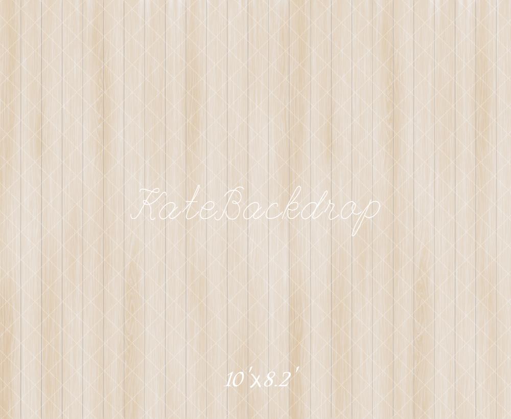 Kate Beige Wood Texture Backdrop Designed by Emetselch