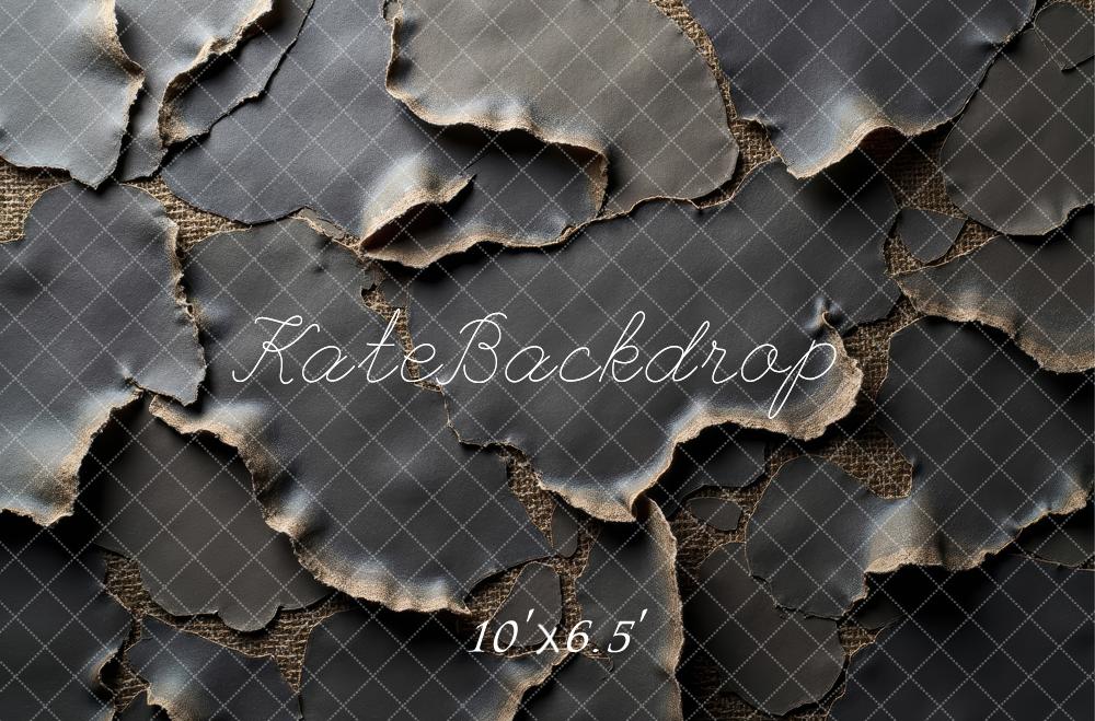 Kate Ripped Leather Backdrop Designed by Laura Bybee - Kate Backdrop AU