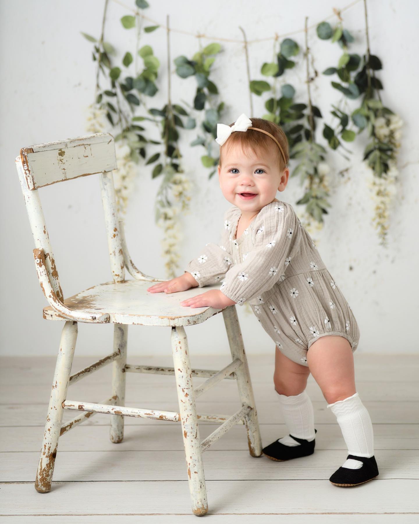 Kate Light Color Wood Newborn Vinyl Backdrop - Kate Backdrop AU