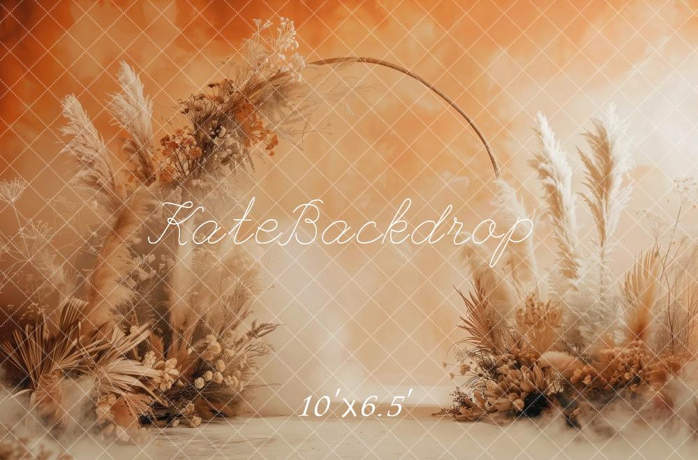 Kate Arch Dried Grass Backdrop Designed by Patty Roberts
